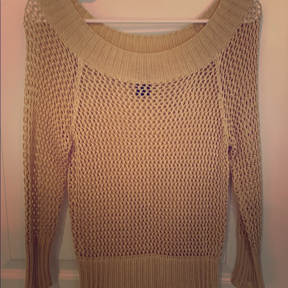 Cable knit Rayon sweater